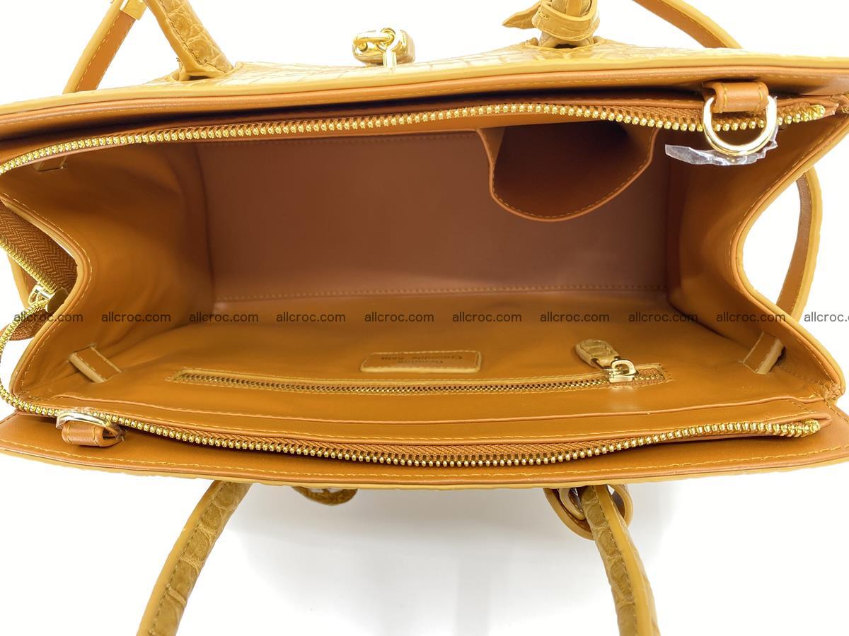 Crocodile skin women’s handbag 1448 Foto 10