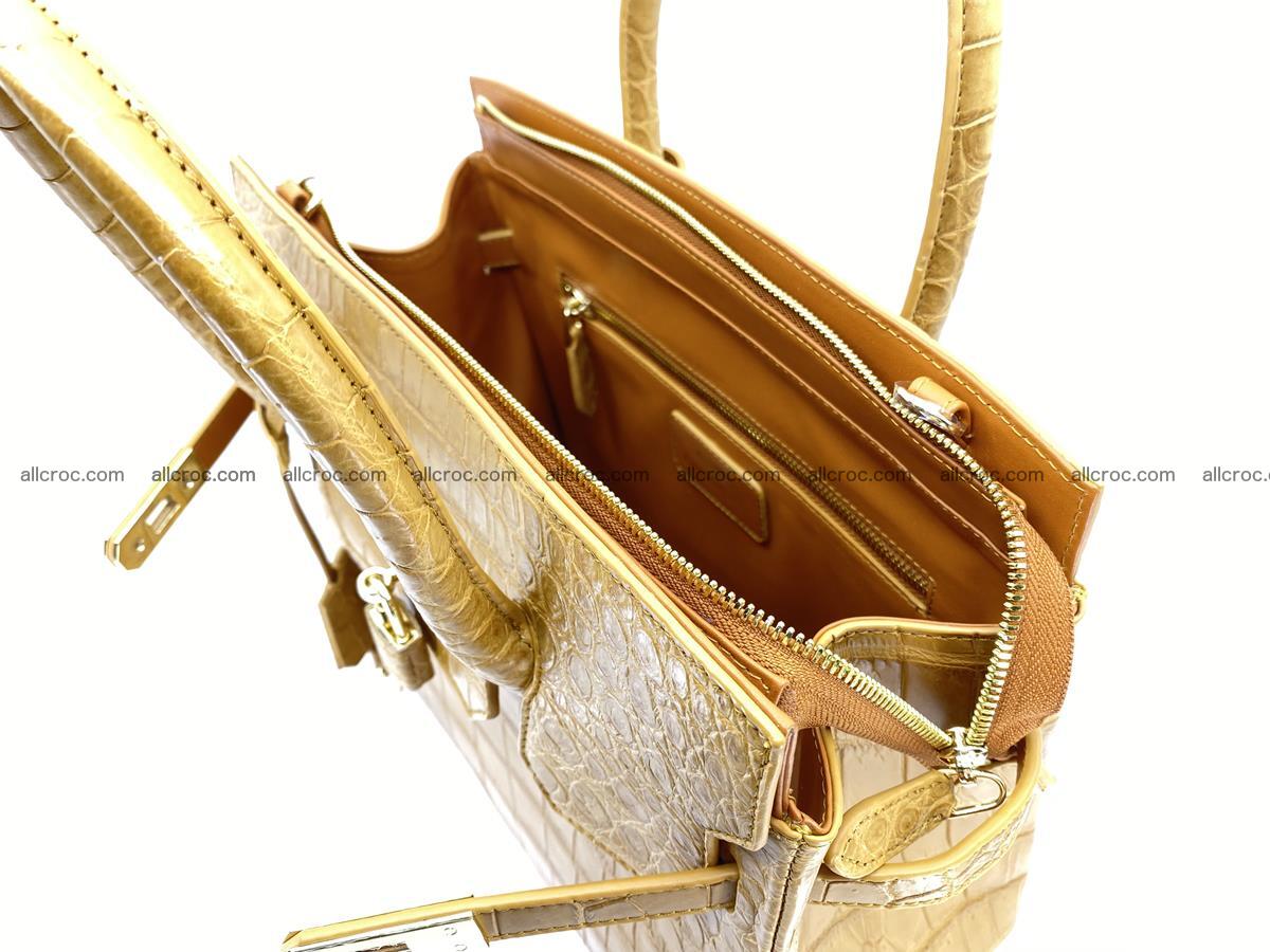 Crocodile skin women’s handbag 1448 Foto 18