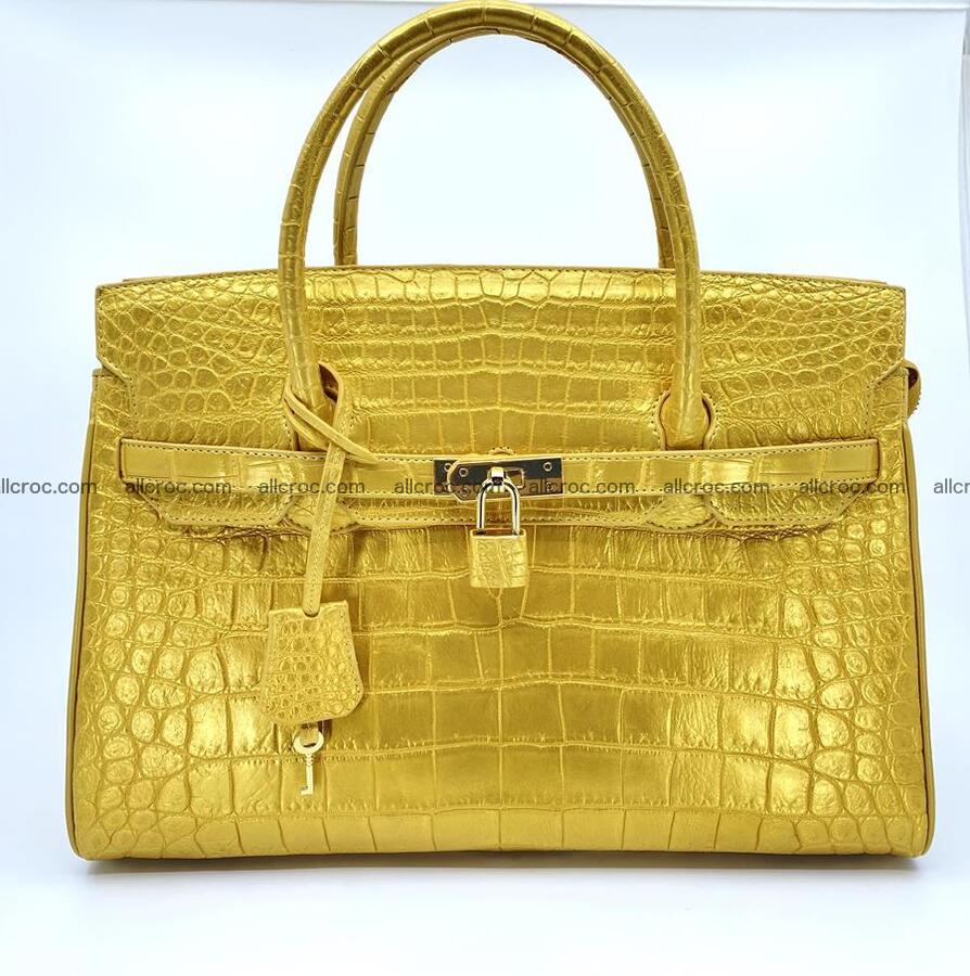 Crocodile skin women’s handbag 1447 Foto 0