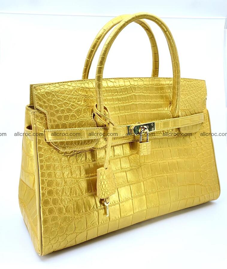 Crocodile skin women’s handbag 1447 Foto 1
