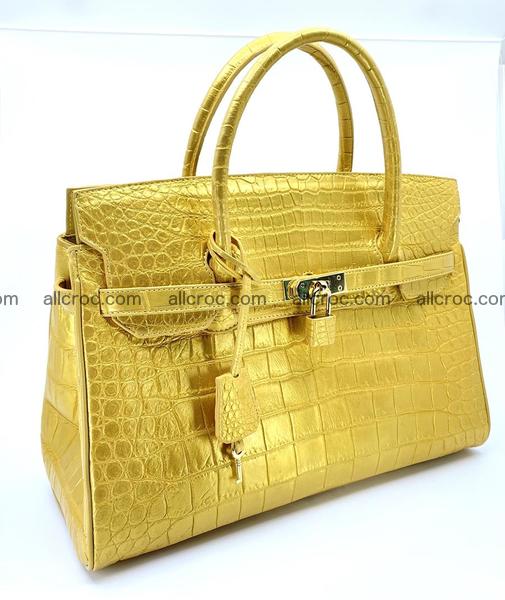 Crocodile skin women’s handbag 1447