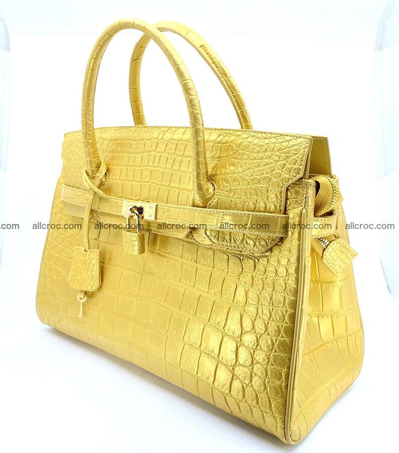 Crocodile skin women’s handbag 1447 Foto 2