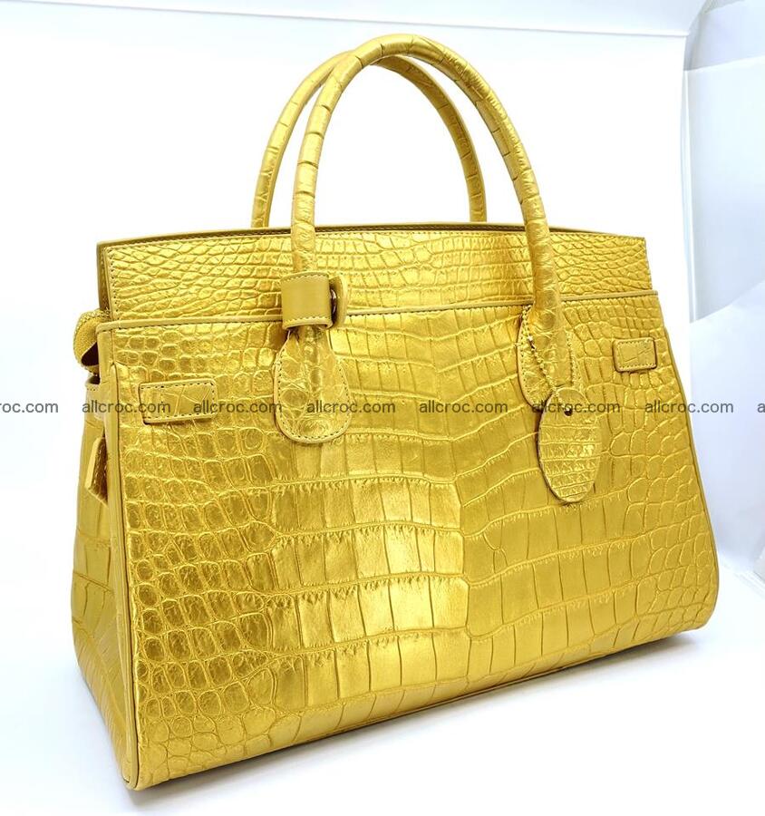 Crocodile skin women’s handbag 1447 Foto 4