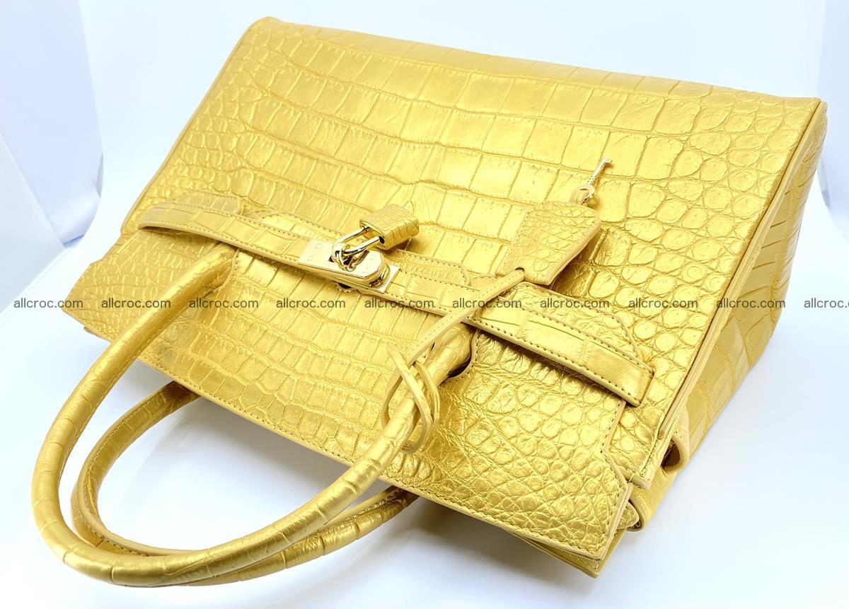 Crocodile skin women’s handbag 1447 Foto 6