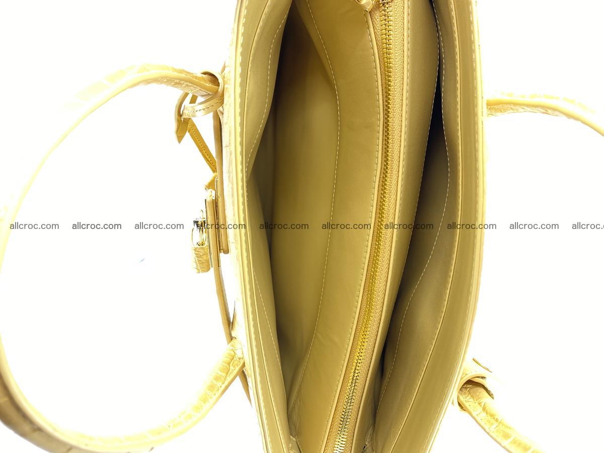 Crocodile skin women’s handbag 1447 Foto 9