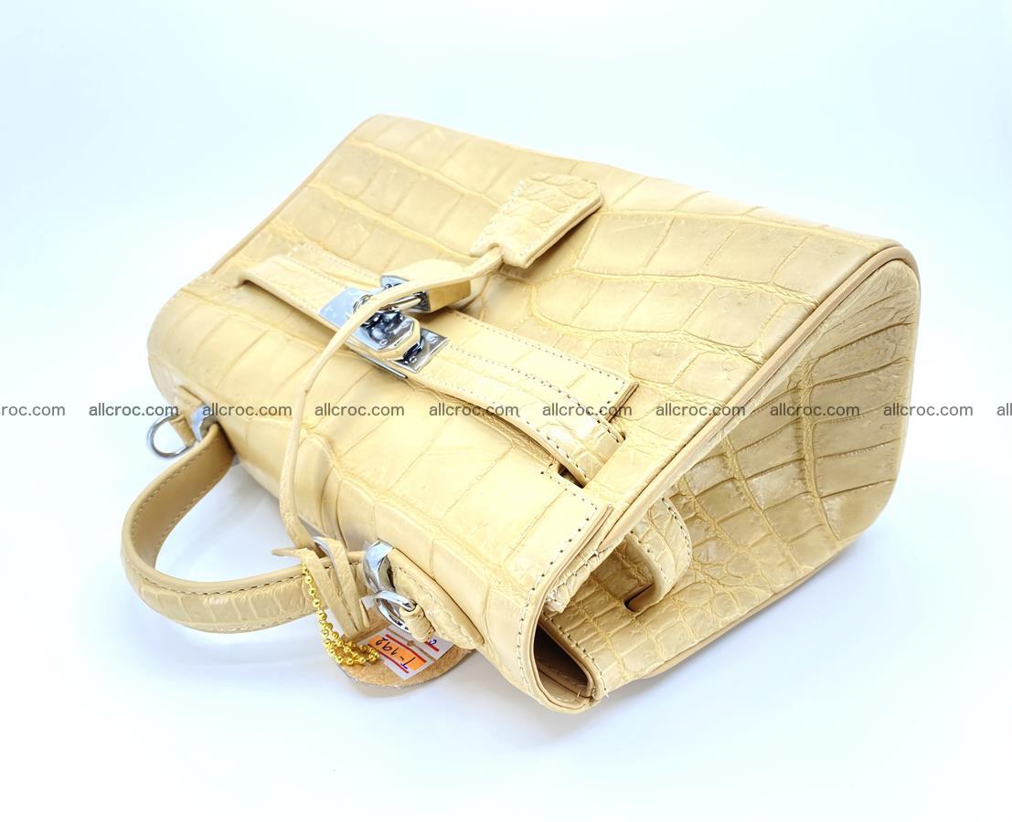 Crocodile skin women’s handbag 1451 Foto 7