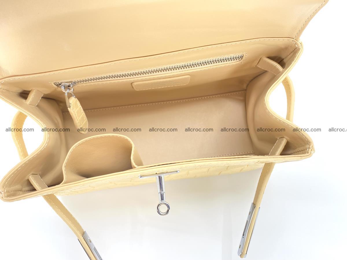 Crocodile skin women’s handbag 1451 Foto 13