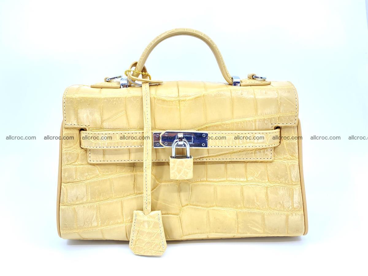 Crocodile skin women’s handbag 1451 Foto 0