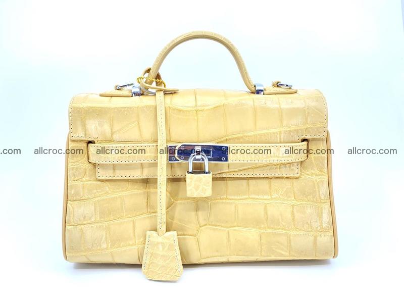 Crocodile skin women’s handbag 1451