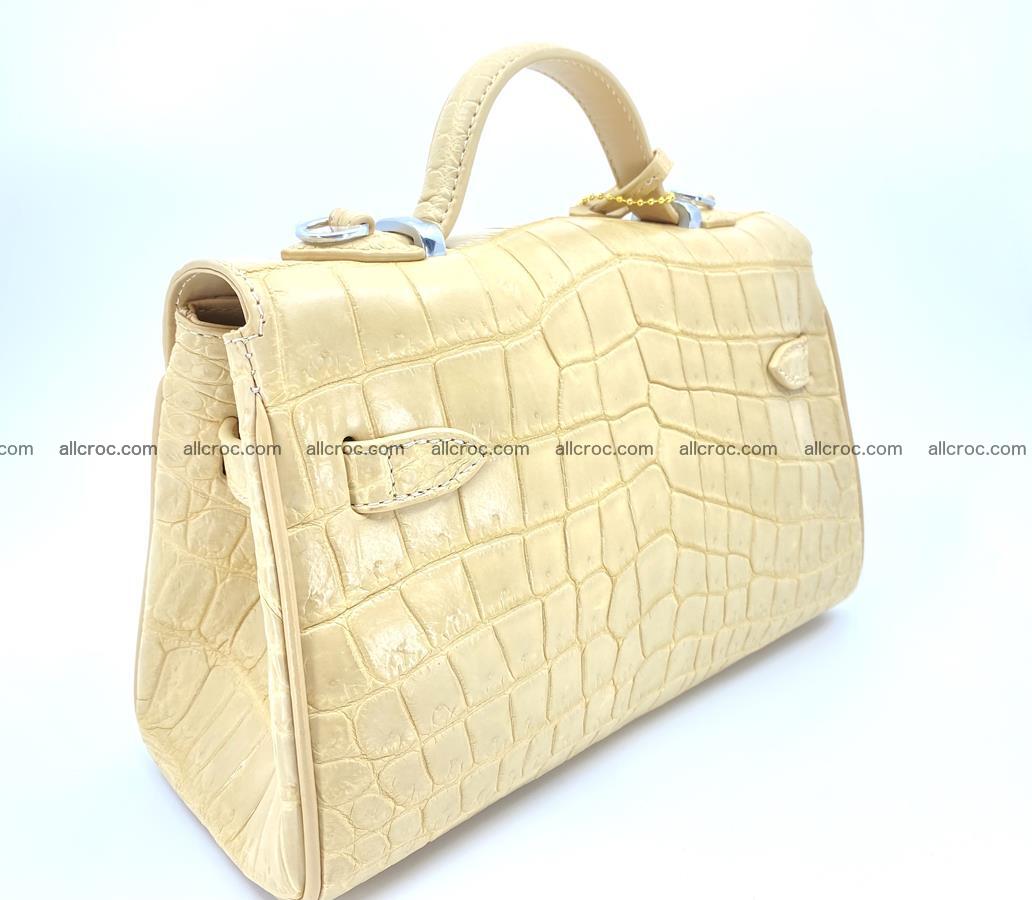 Crocodile skin women’s handbag 1451 Foto 4