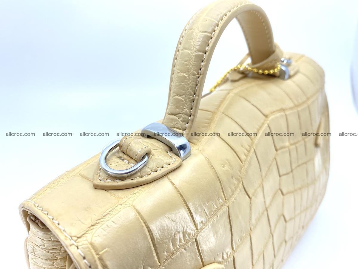 Crocodile skin women’s handbag 1451 Foto 5