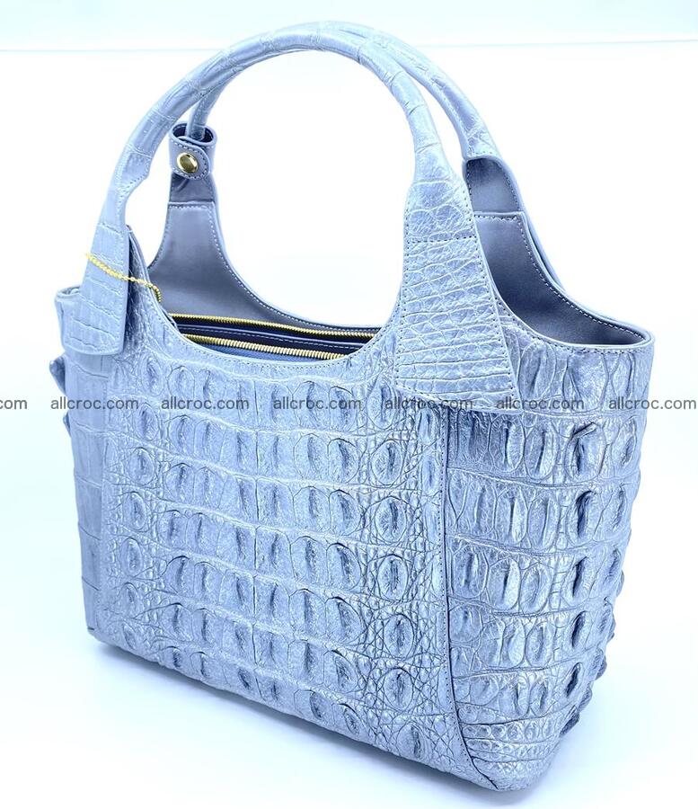 Crocodile skin women’s handbag 1446 Foto 5