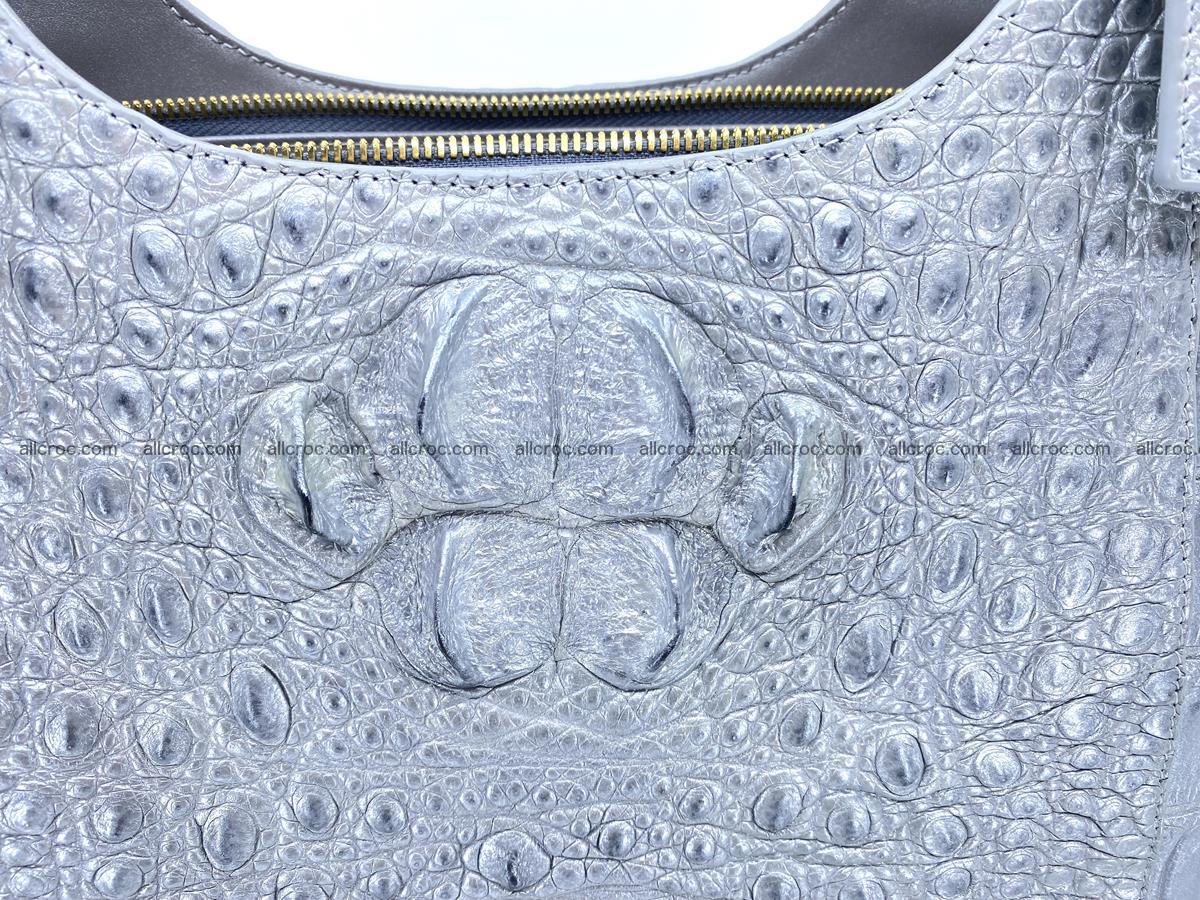 Crocodile skin women’s handbag 1446 Foto 7