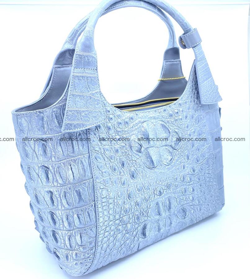 Crocodile skin women’s handbag 1446 Foto 2
