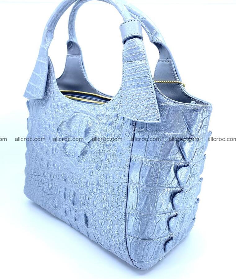 Crocodile skin women’s handbag 1446 Foto 3