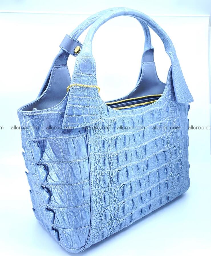 Crocodile skin women’s handbag 1446 Foto 4