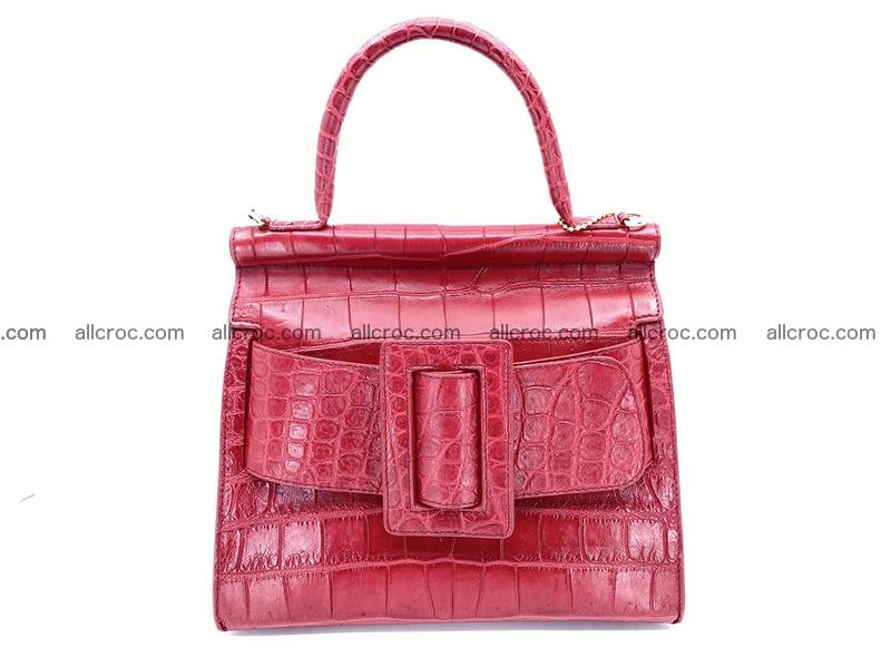 Crocodile skin women’s handbag 1450