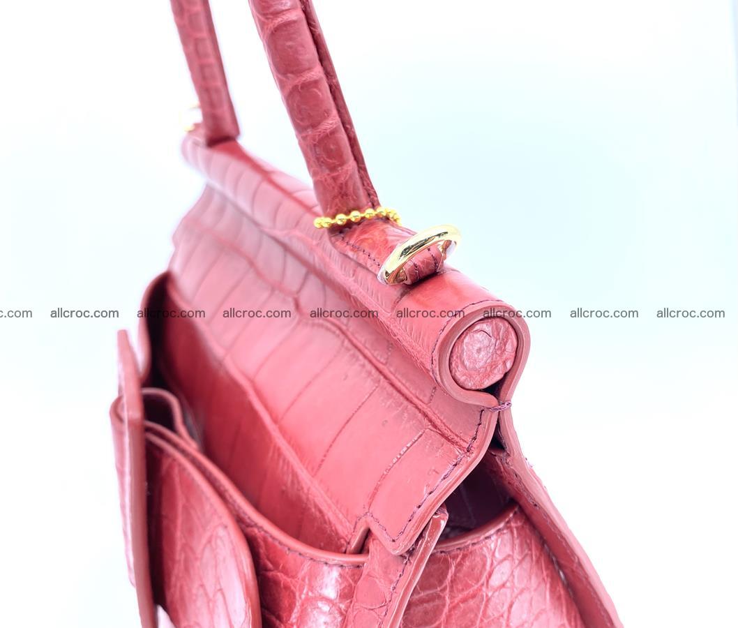 Crocodile skin women’s handbag 1450 Foto 6