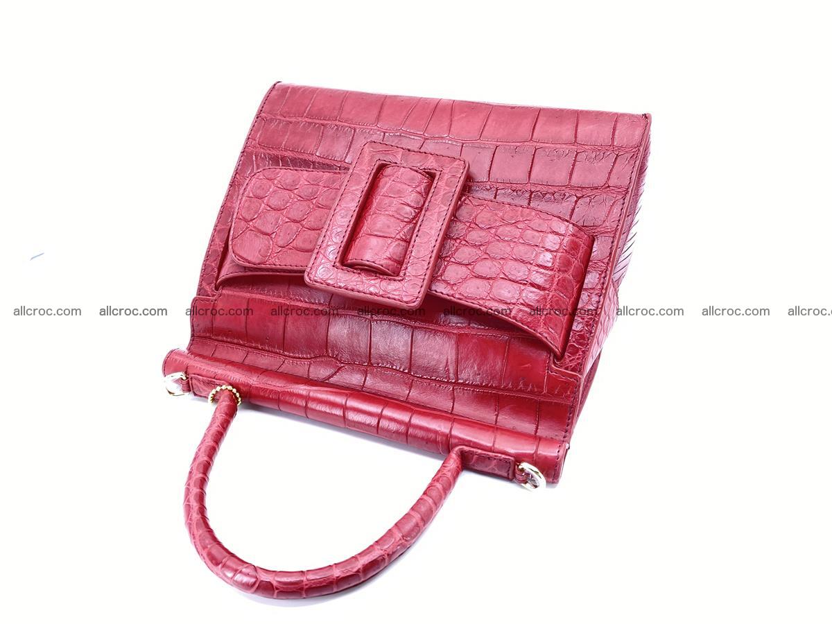 Crocodile skin women’s handbag 1450 Foto 8