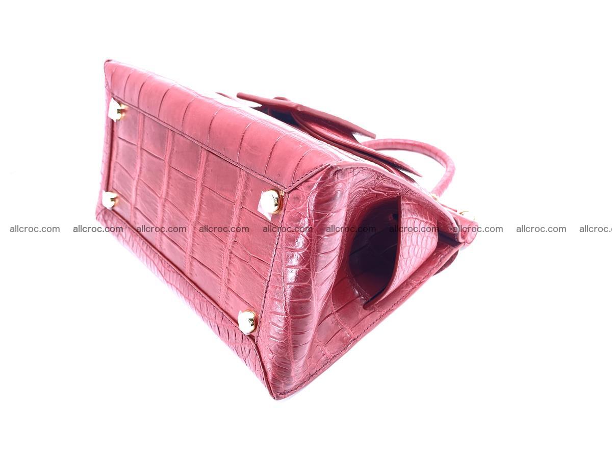 Crocodile skin women’s handbag 1450 Foto 10