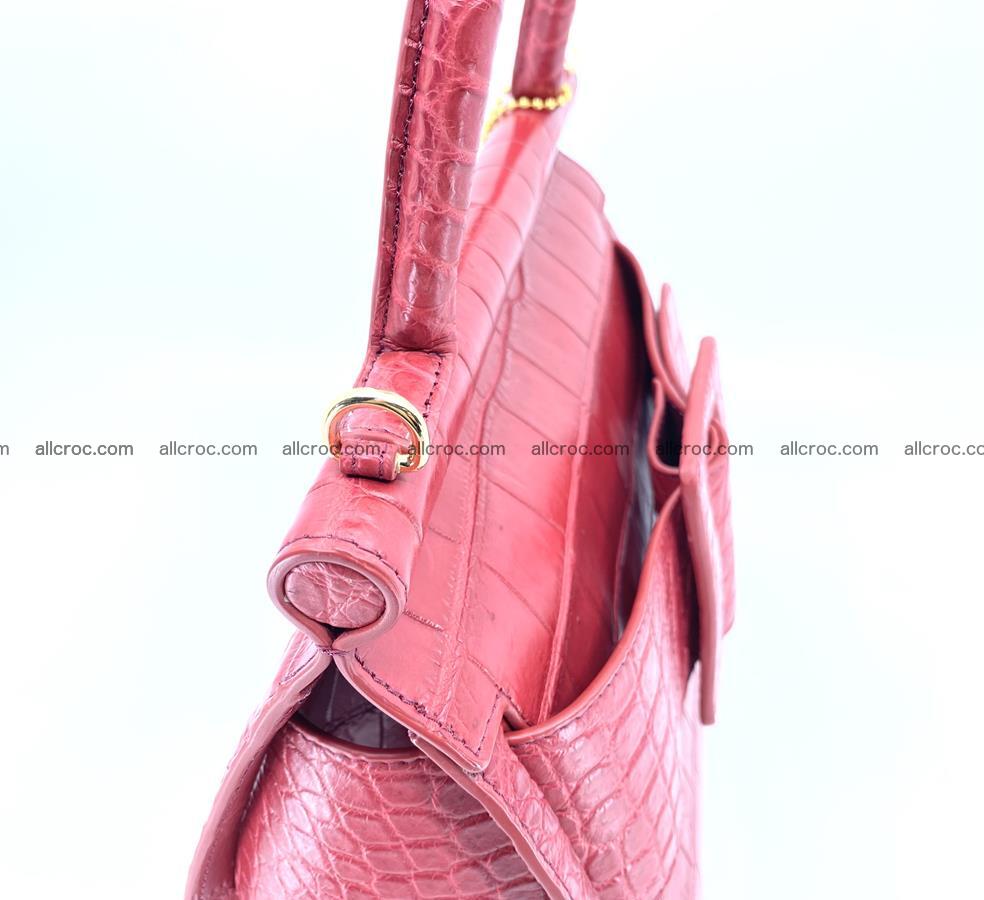 Crocodile skin women’s handbag 1450 Foto 12