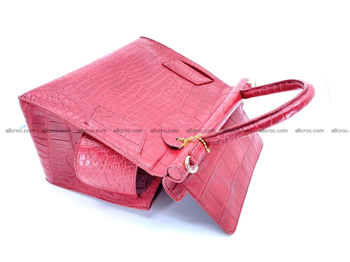 Crocodile skin women’s handbag 1450 Foto 13