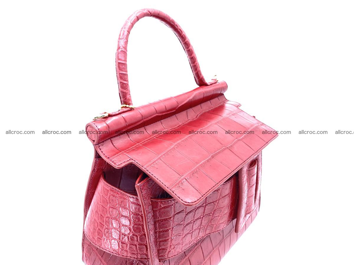 Crocodile skin women’s handbag 1450 Foto 14
