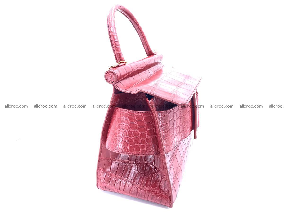 Crocodile skin women’s handbag 1450 Foto 15