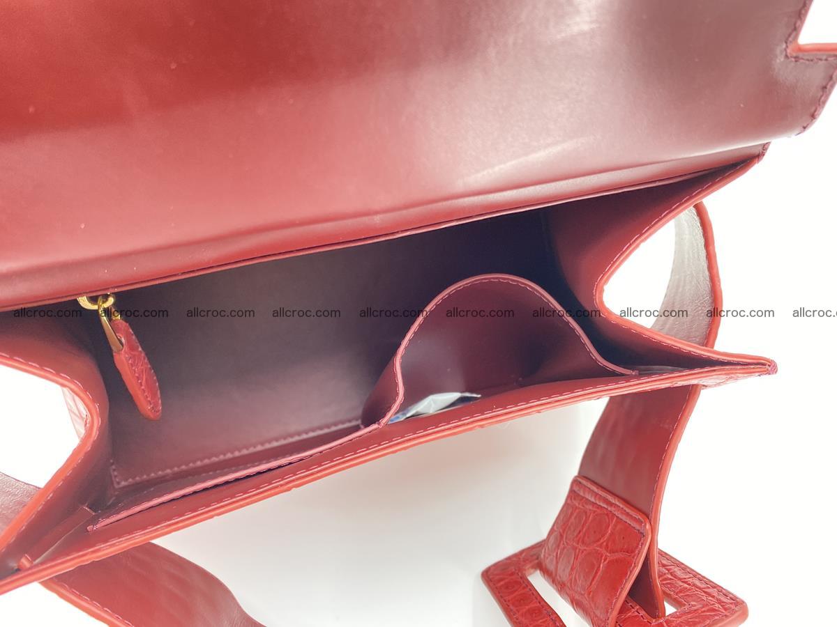 Crocodile skin women’s handbag 1450 Foto 17