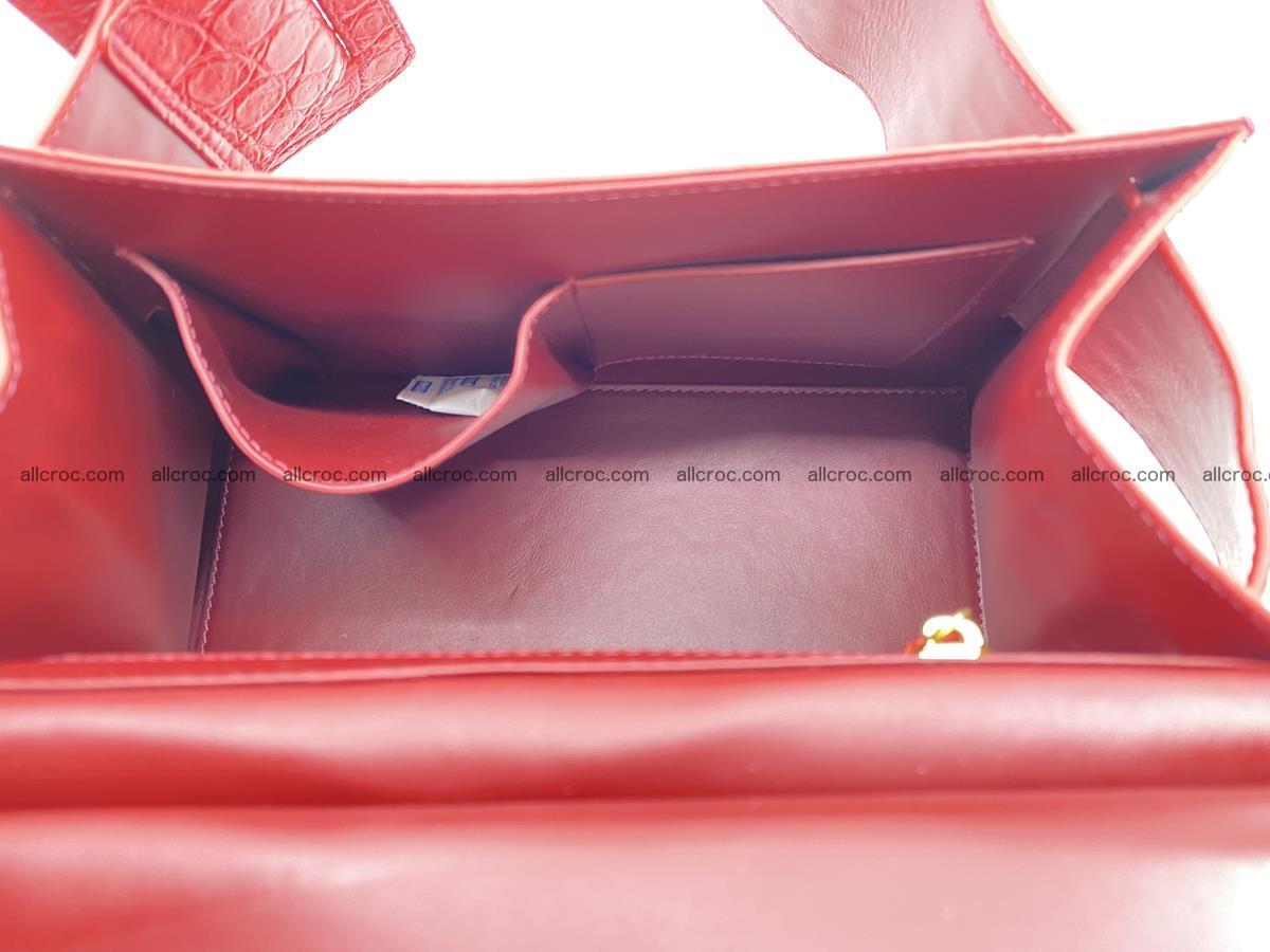 Crocodile skin women’s handbag 1450 Foto 18
