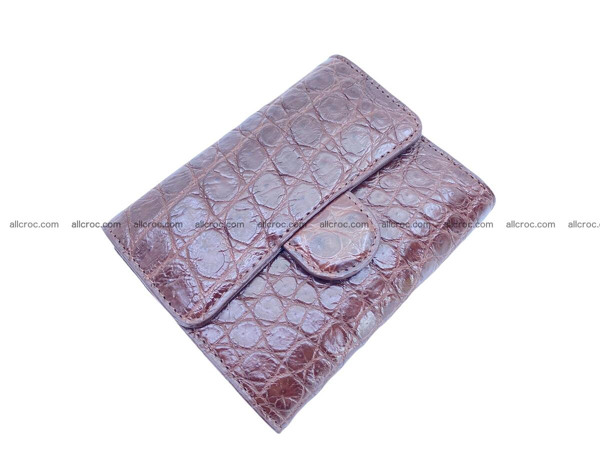 Handcrafted Crocodile skin wallet 1682 Foto 0
