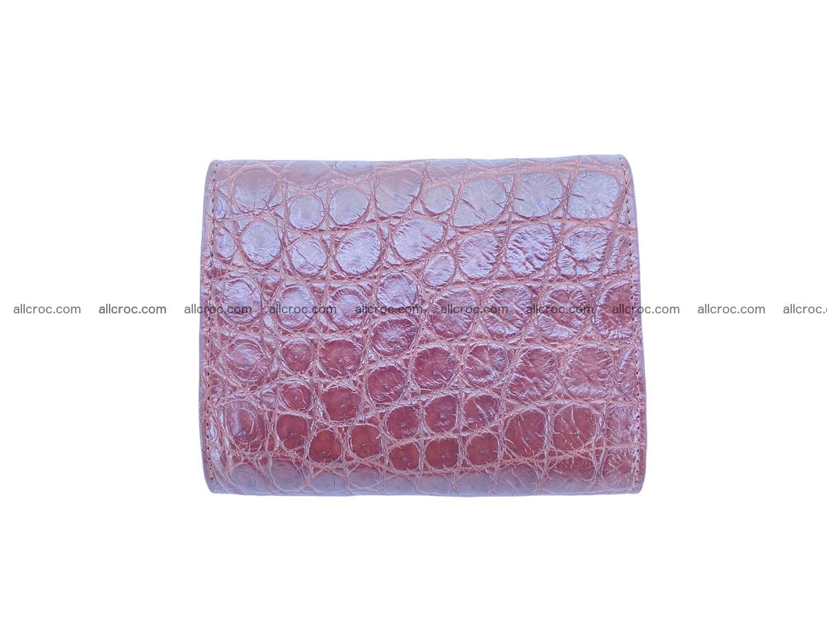 Handcrafted Crocodile skin wallet 1682 Foto 4