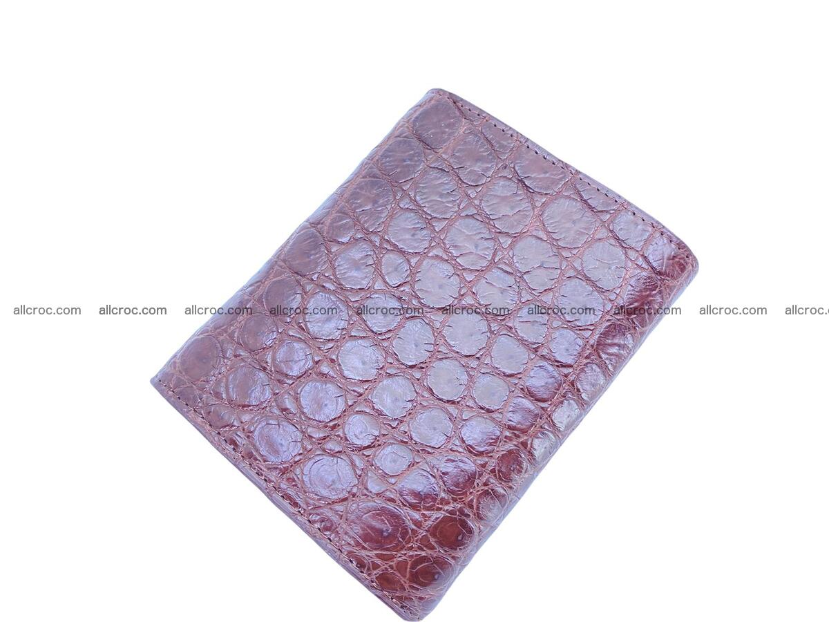 Handcrafted Crocodile skin wallet 1682 Foto 1