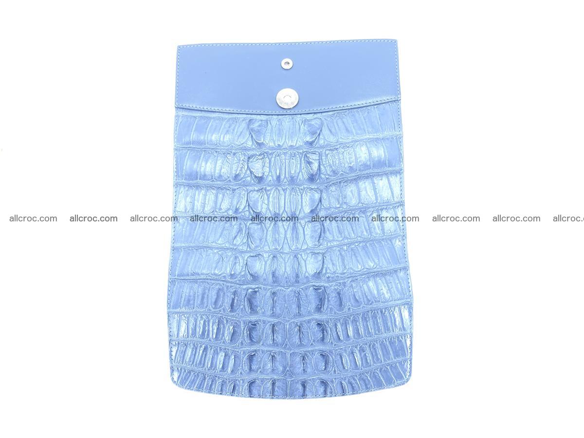 Crocodile skin long wallet for lady 1015 Foto 4