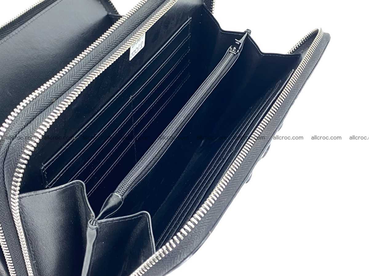 Crocodile leather 2 zip clutch 2792 Foto 19