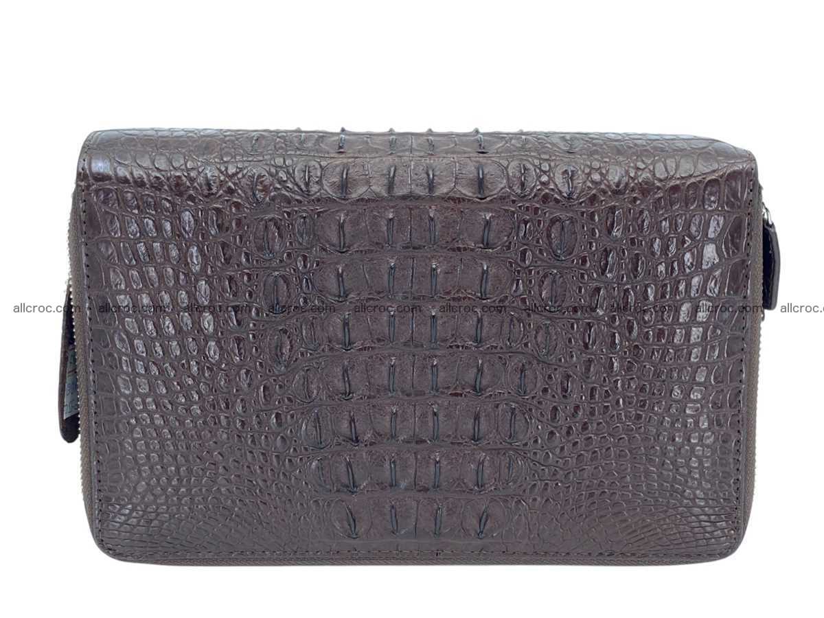 Crocodile leather 3 zip clutch 2790 Foto 1