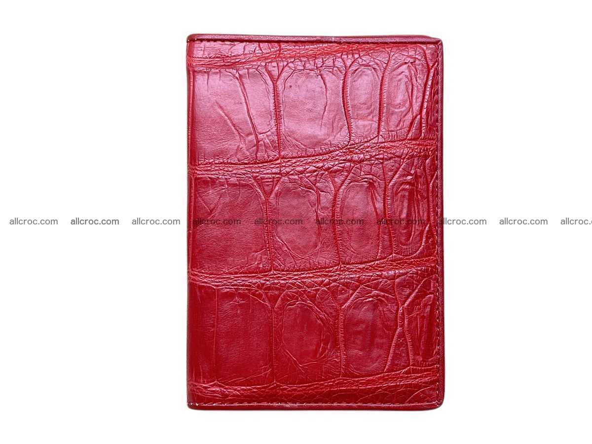 Crocodile leather passport cover 2821 Foto 1