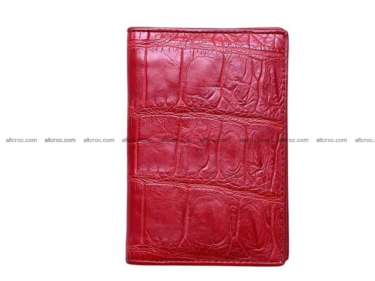 Crocodile leather passport cover 2821 Foto 2