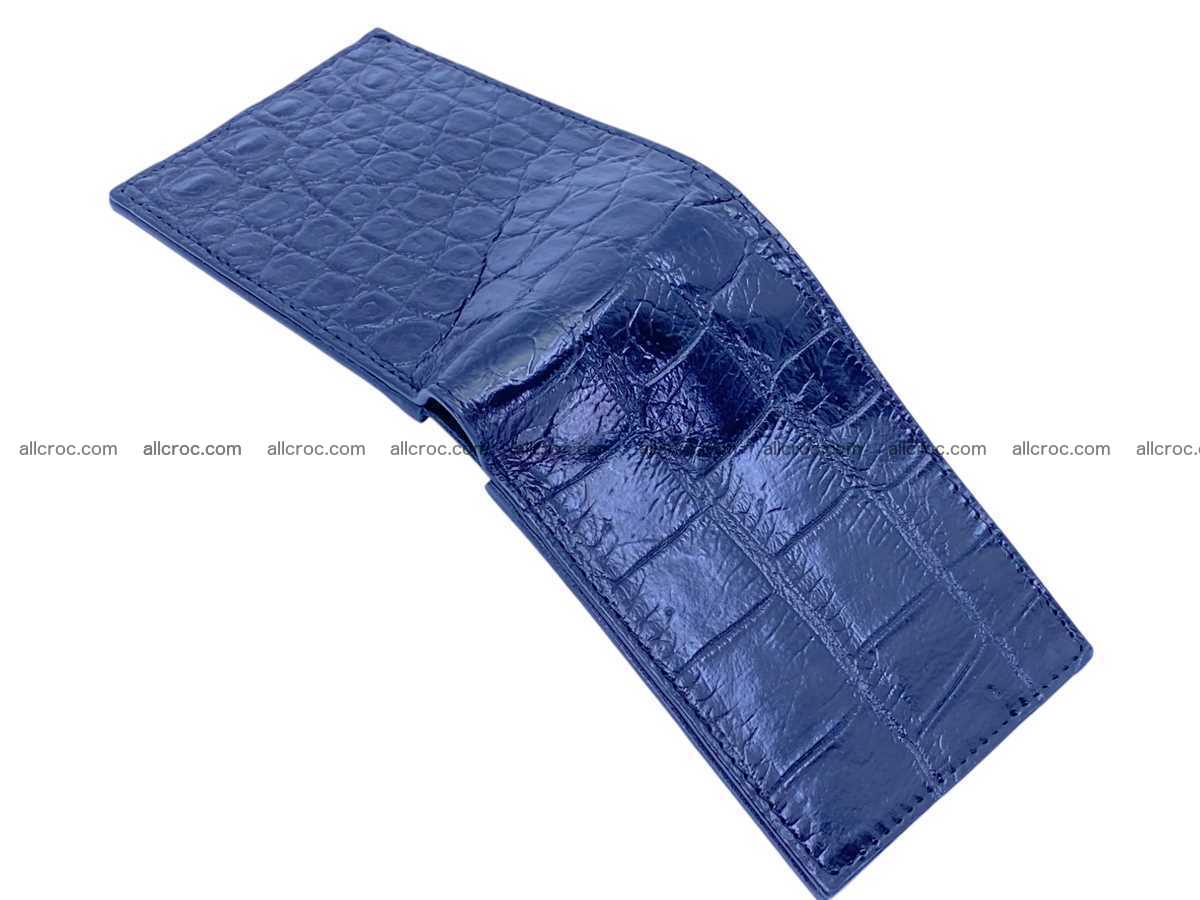 Crocodile leather short wallet 2749 Foto 7