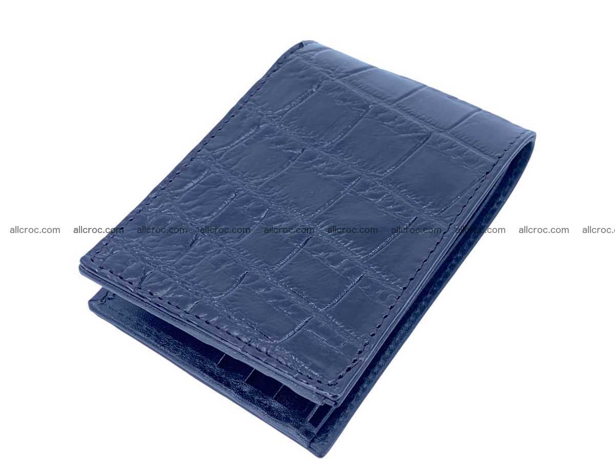 Crocodile leather short wallet 2750 Foto 4