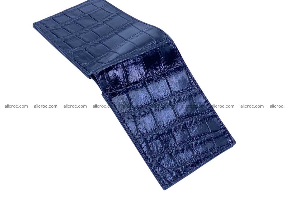 Crocodile leather short wallet 2750 Foto 7