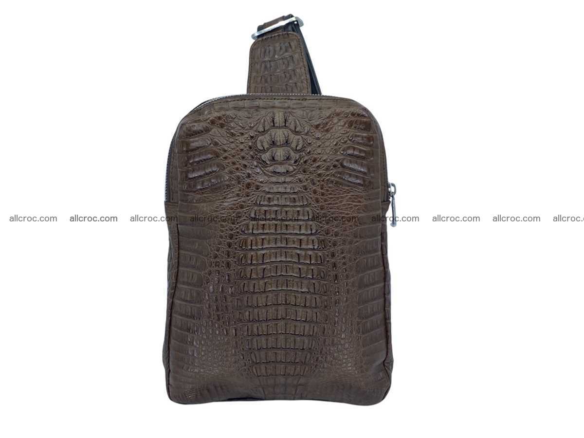 Crocodile leather sling bag 2802 Foto 0