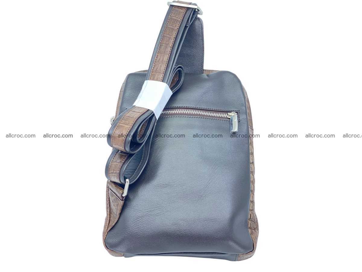 Crocodile leather sling bag 2802 Foto 3