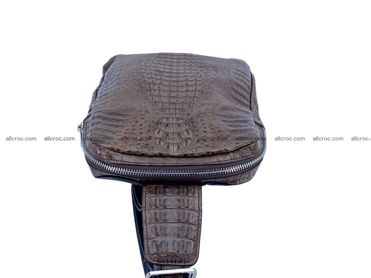 Crocodile leather sling bag 2802 Foto 4