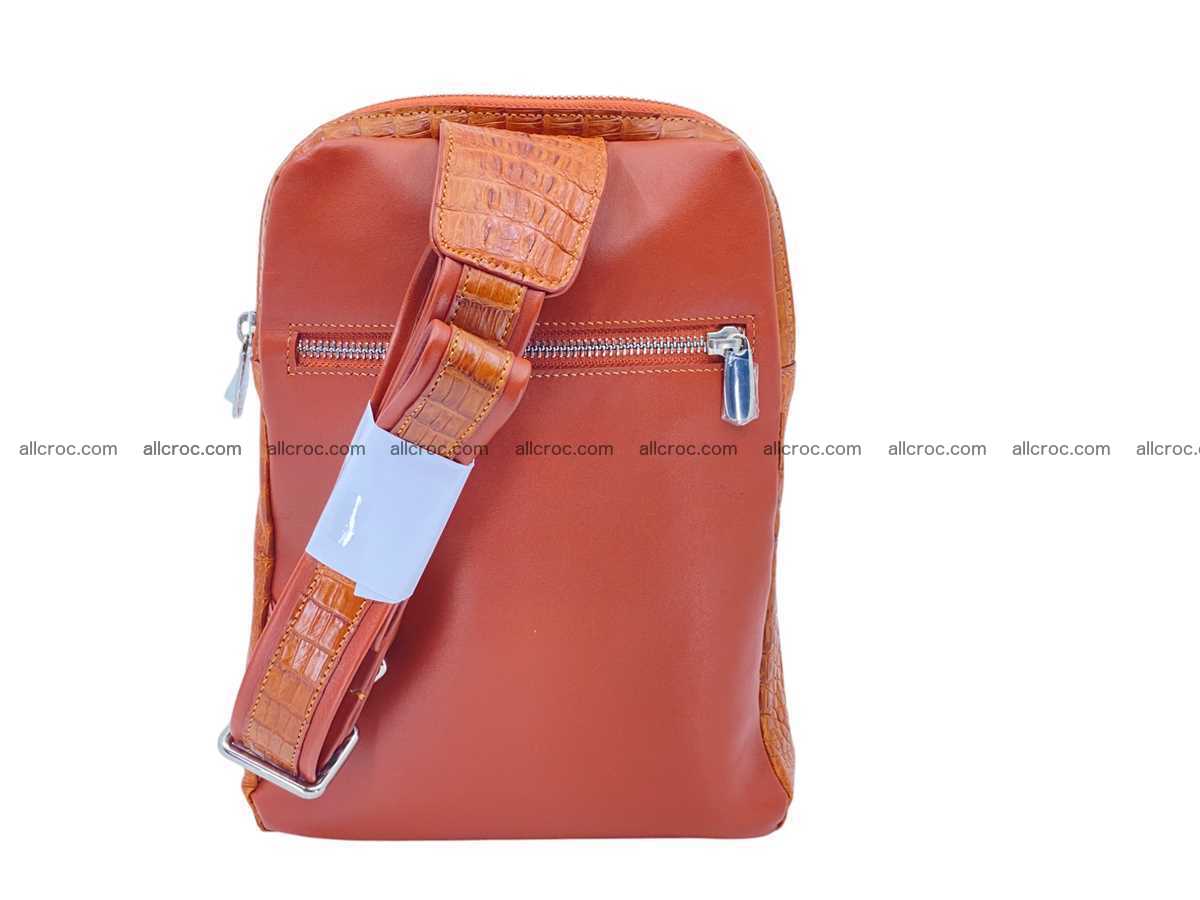 Crocodile leather sling bag 2800 Foto 3