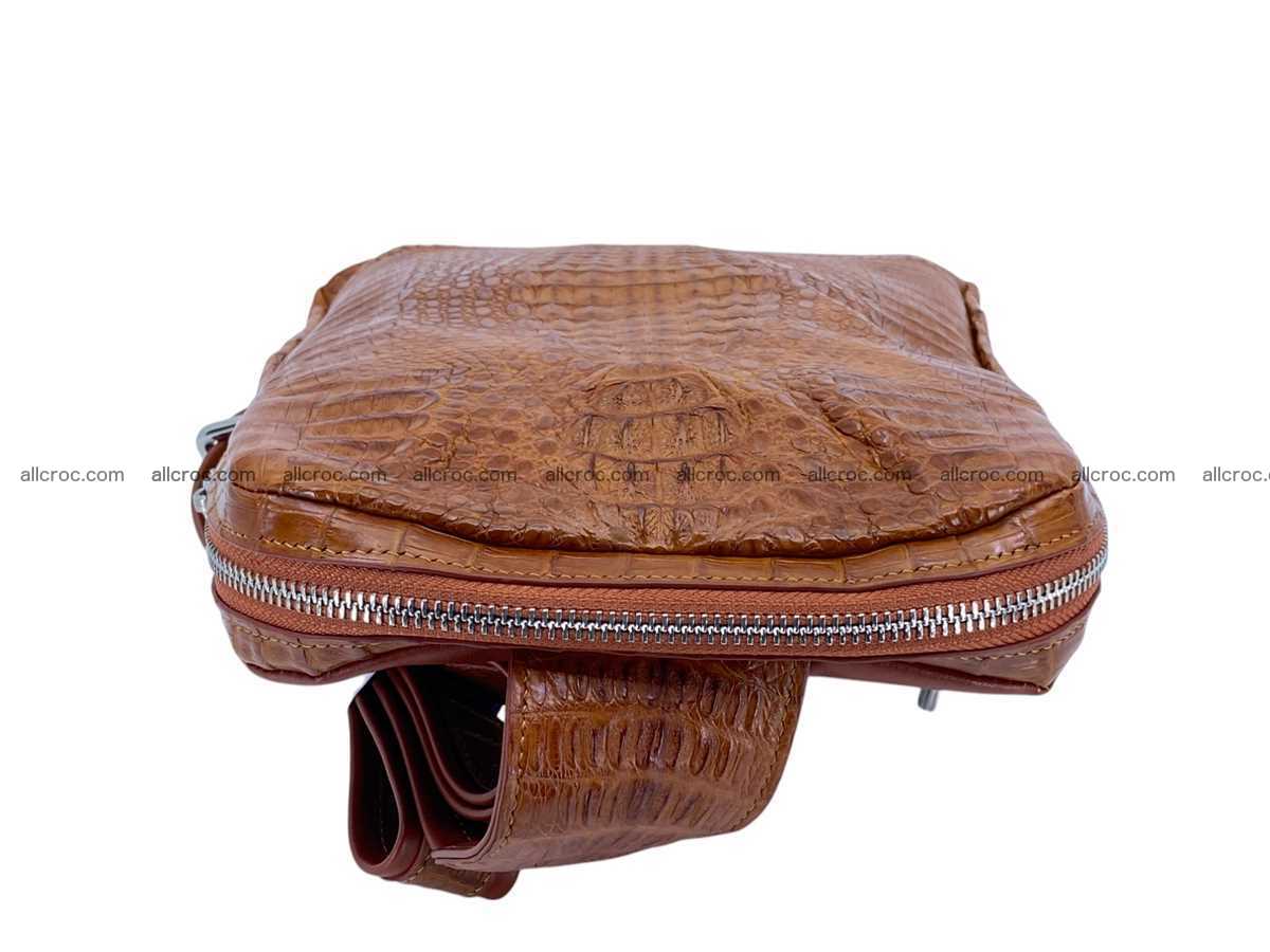 Crocodile leather sling bag 2800 Foto 4