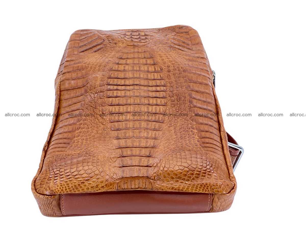 Crocodile leather sling bag 2800 Foto 7