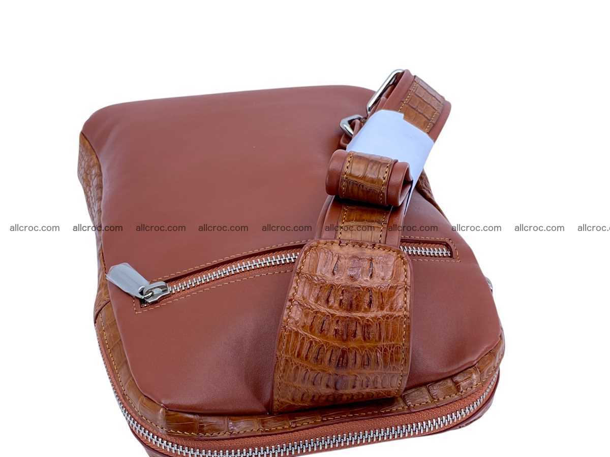 Crocodile leather sling bag 2800 Foto 8