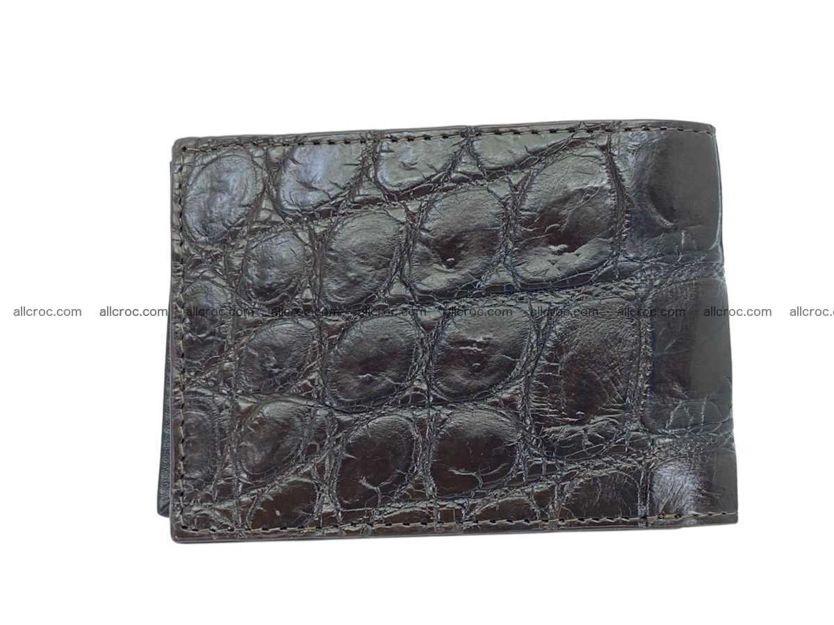 Crocodile leather short wallet 2748 Foto 3