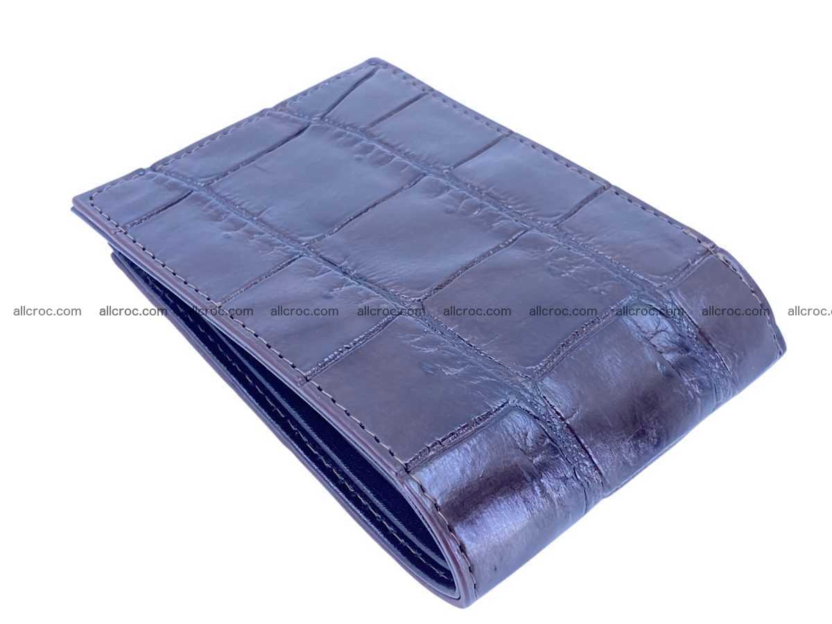 Crocodile leather short wallet 2748 Foto 6